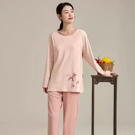 康妮雅女式长袖长裤套头套装 商品图0