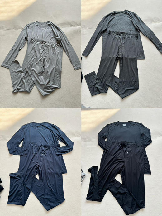 【秒杀价已调 直接拍】返场 优衣库 原厂 纯原面料 heattech自发热男款家居服  套装 商品图7