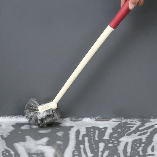 「9.9到手！买2送1」马桶刷居家日用无死角刷厕所刷子软毛长柄卫生间洁厕刷壁挂坐便清洁工具刷 商品图3