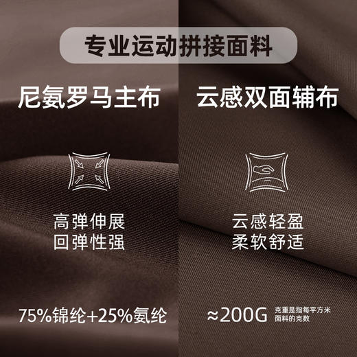 跃牌【欲动春风】系列 男士锦纶瑜伽健身裤运动长裤小腿紧身裤31343 商品图2