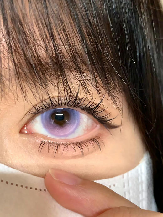 HUOHUOCON 软糖幻想 半年抛 2片 14.2mm 参考着色13.6 基弧8.6 含水38% 新锐国货 商品图1