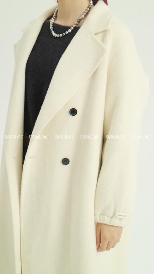 【门店同款】ENJOY冬季柔韧与共松紧袖口大衣 159496749 商品图13