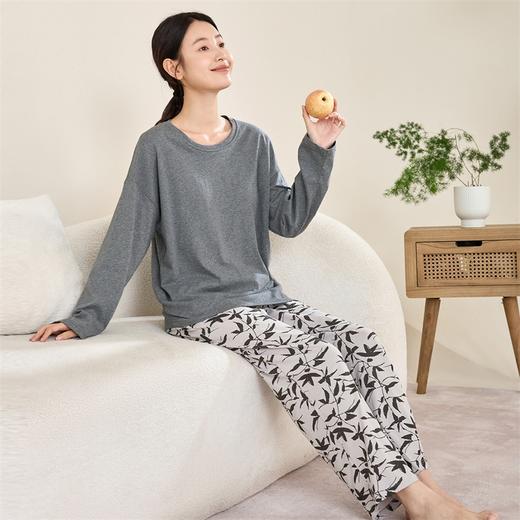 康妮雅女式长袖长裤套头套装 商品图0