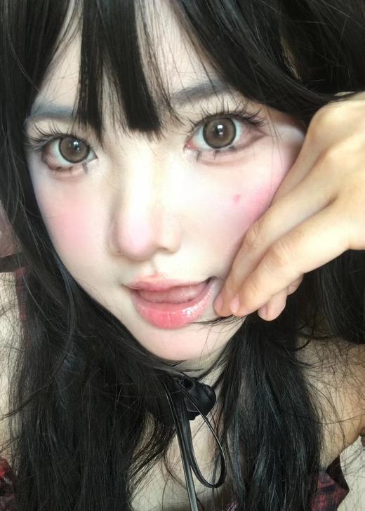 [国货美瞳] pfgirl月抛 时髦颜值提升思路 可可熊 一副（2片） 商品图1