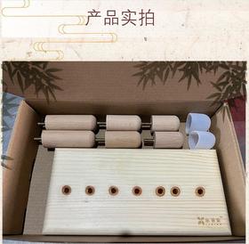 原始点不求人自我按推木板工具套装 自助按摩器 按摩板 套装 上下背部 头部 臀部原始点等腰间盘突按摩后背颈椎腰椎按摩器
