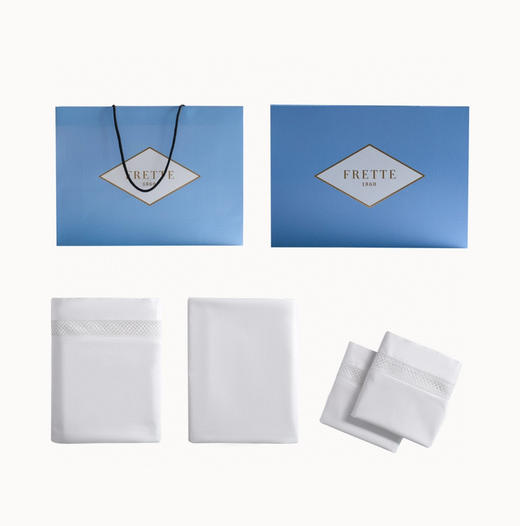 FRETTE芙蕾特 高奢100支长绒棉镂空四件套 商品图3