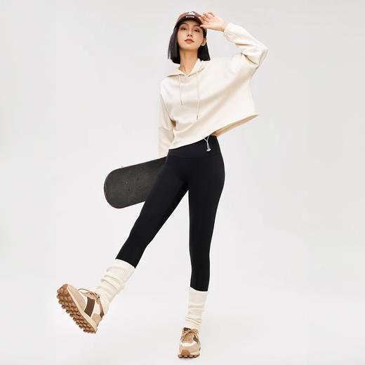 「2025新款」曲线主义 鲨鱼裤女/瑜伽裤外穿春秋冬款 收腹提臀加绒打底裤 商品图7