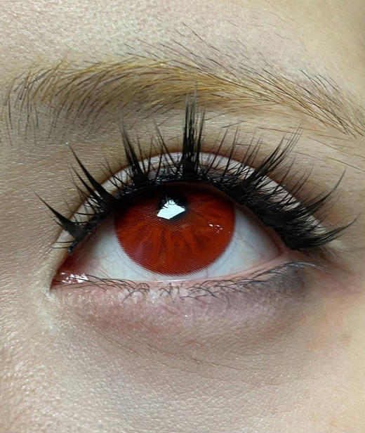 HUOHUOCON 恶灵下蛊 日抛 十片 14.5mm 参考着色14.0 基弧8.5 含水40% 新锐国货 商品图1