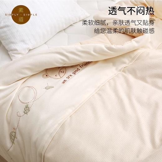 天然彩棉棉被 儿童被 夏凉被 秋冬被 棉被芯 单人双人 幼儿园午休被 单面绣花被子 可选薄厚 素道敦煌天然有机彩棉基地 舒适安全健康 商品图9