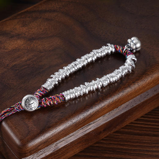 子佩集S925银【事事如意】手链【TSB0002-2】纯银钱串手链腰缠万贯盘缠盘缠2409 商品图7