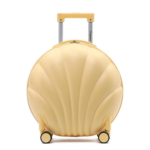 外交官  贝壳系列拉杆箱 XX-9901奶酪黄 商品图0