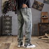 【新款DDJ】大依优型大码潮款直筒牛仔裤长裤男舒适休闲简约百搭加肥加大男装 商品缩略图9