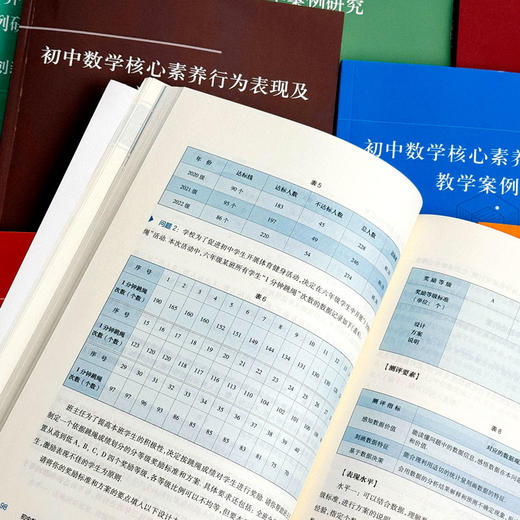 初中数学核心素养行为表现及教学案例研究系列丛书 套装8册 商品图7