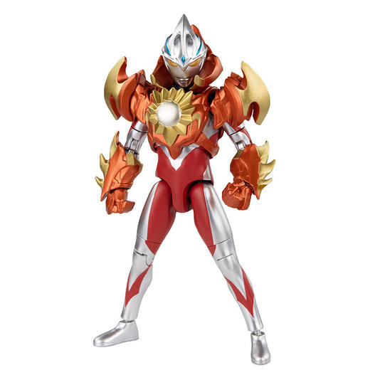 万代 Bandai 奥特发声超可动系列-亚刻奥特曼皓月装甲灼日装甲 商品图0