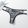 【3条装！超辣性感丁字裤】超撩人，舒适透气，亲肤无感，辣妹豹纹欧美字母女运动健身无痕潮金属镂空内裤 商品缩略图5