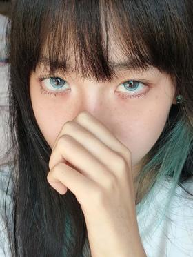 wecute  半年抛  晴空蓝 直径14.2mm 着色13.4mm