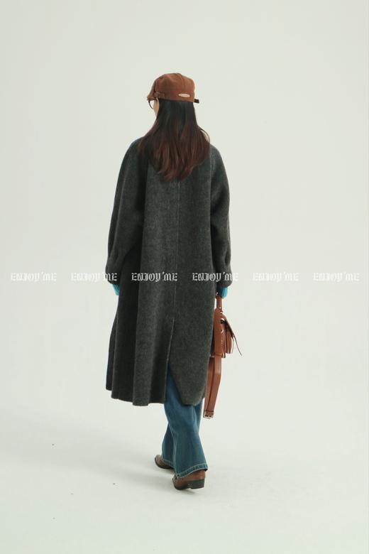 【门店同款】ENJOY冬季柔韧与共松弛邂逅简约大衣 159461714 商品图12