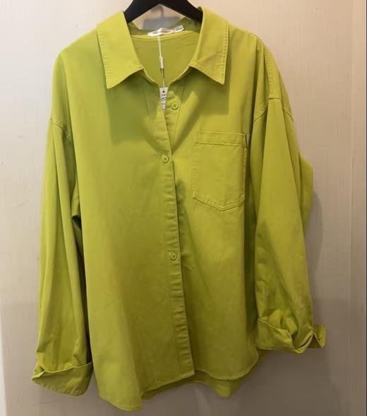 2-5MZ单口袋百搭棉衬衫40630（红） 秋季 343010080321 商品图0