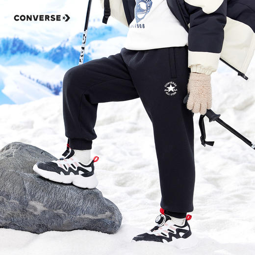 CONVERSE 冬 大童小童 儿童童装加绒长裤 CNVB-F7-F388 商品图2