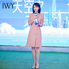 IWY/藕粉色西装连衣裙主持人正装播音主持教师录课服装演讲比赛连身裙23C395 商品缩略图2
