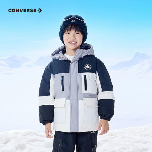 CONVERSE 冬 大童小童 儿童童装羽绒服 CNVB-MW-G882 商品图0
