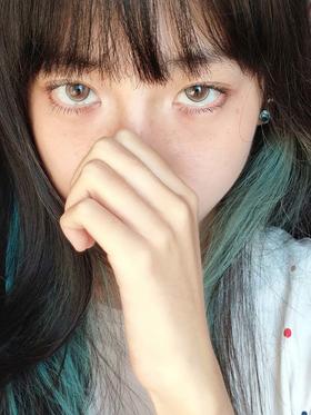 wecute  半年抛  晴日棕 直径14.2mm 着色13.4mm