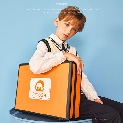 mobee小象莫贝儿童三层涂鸦礼盒 商品图3