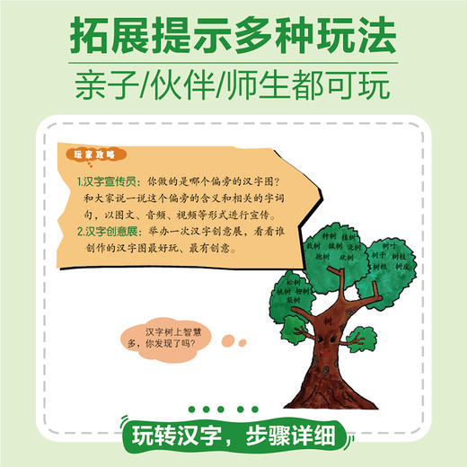 玩转汉字 *识字的24个创意游戏（二年级）小学二年级 小学语文 小学识字教学课程 识字游戏 教学辅导 商品图4
