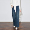 【高货wl】全新升级【铂金会员220/天猫289/差价69】(64220) 洛诗琳休闲时髦*高腰直筒宽松阔腿牛仔裤女百搭新款 商品缩略图2