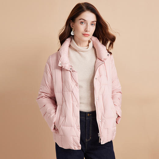 EITIE爱特爱立领短款保暖时尚羽绒服7611302 商品图7