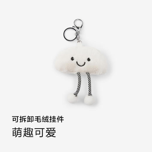 森马包包斜挎包2024新款仿丝绒大容量单肩包设计感褶皱饺子包流行 商品图2