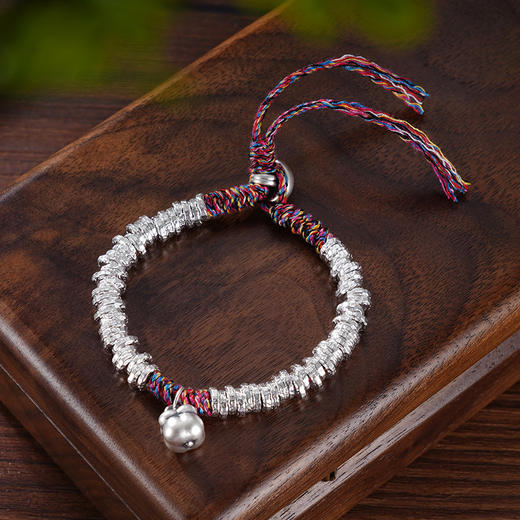 子佩集S925银【事事如意】手链【TSB0002-2】纯银钱串手链腰缠万贯盘缠盘缠2409 商品图6