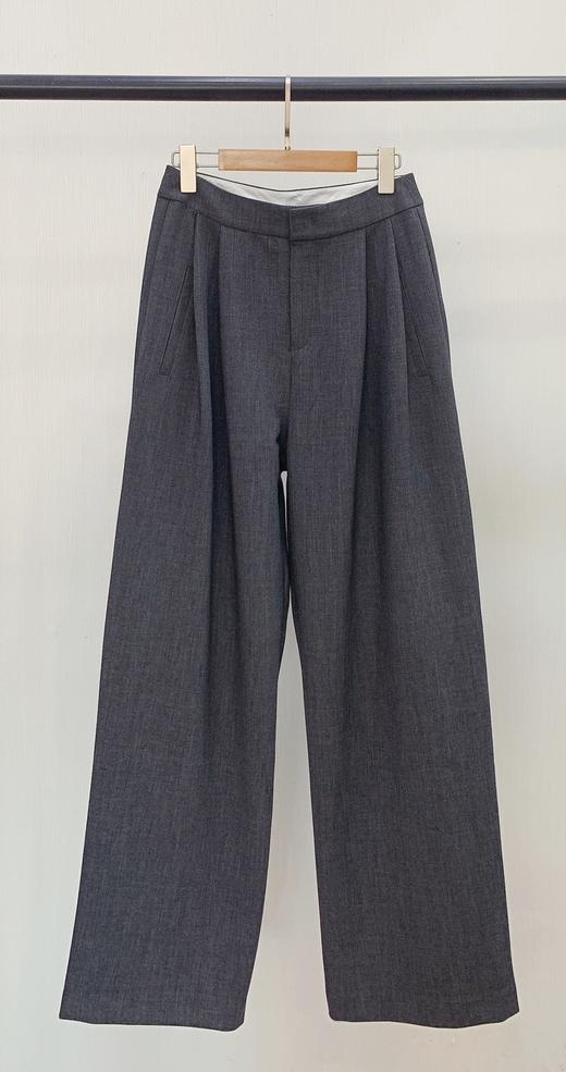 灰色时尚阔腿裤 商品图2