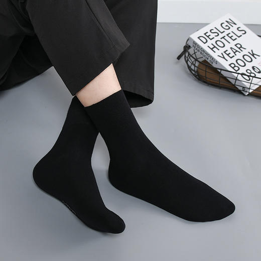 华邦老年无痕理疗袜宽松袜口无痕不勒S191四季款薄款 商品图6