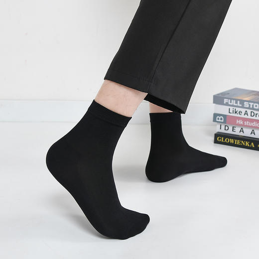 华邦银离子抑菌防臭袜A025中网薄款 商品图6