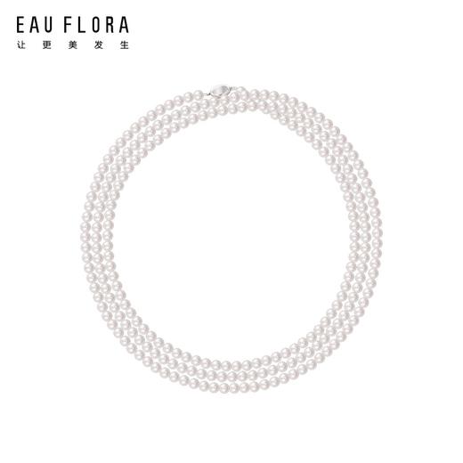 『紫韵流转』曼塔玫瑰仿珍珠长链 商品图4