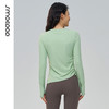 SMOEDOD/水沐伊朵瑜伽长袖一体杯时尚抽绳设计显瘦修身50160 商品缩略图6