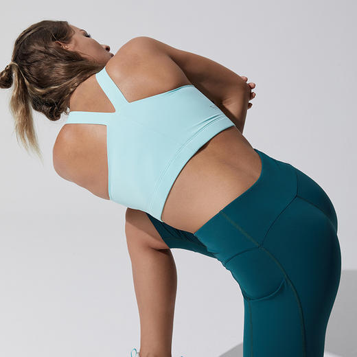 跃牌【Hingdo星道】系列 带胸垫高弹速干防震健身内衣2B031 商品图3