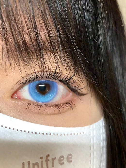 HUOHUOCON 心碎幽灵 半年抛 2片 14.2mm 参考着色13.6 基弧8.6 含水38% 新锐国货 商品图2