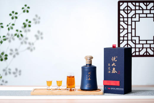 【酱香标准款】51°悦九春灵芝酒500ml 商品图0