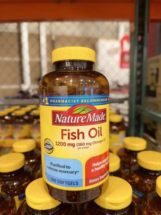 Nature Made深海鱼油 300粒！新包装，美国代购，无中文标签，介意慎拍 商品图6