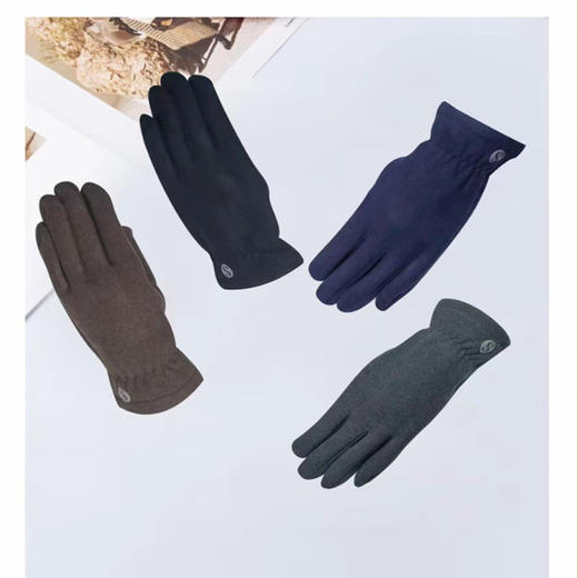 【9.9元/副】路熙卡卡男士/女士冬季加绒 手套 商品图0