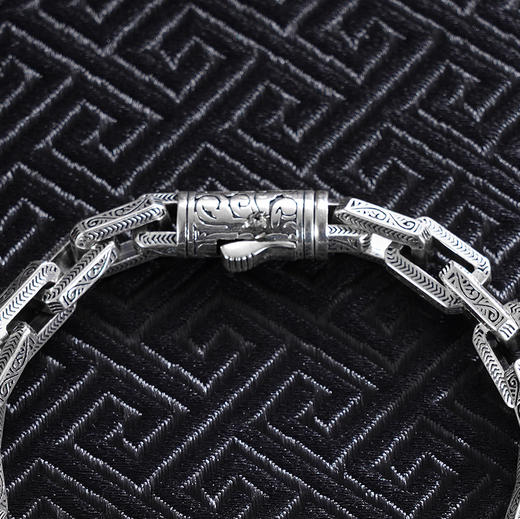 子佩集S925银【连运】手链【YFXL036】纯银仿古2409 商品图2