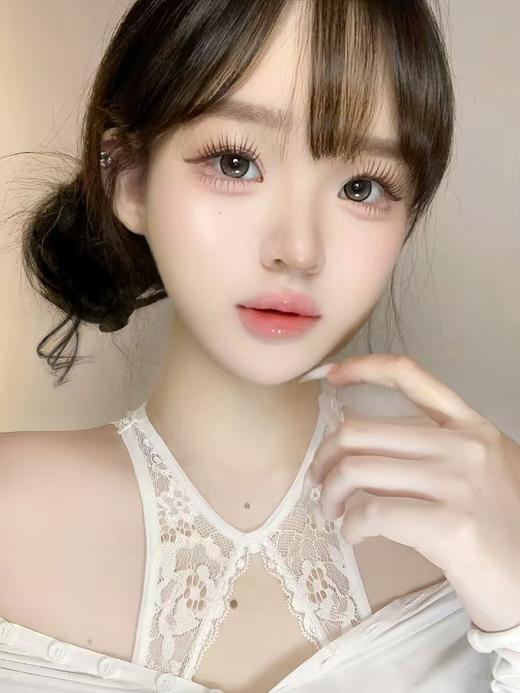 【半年抛大直径】Doriscon-白金糯米棕-14.5mm【半年抛 0-1000度 含525/575】 商品图4