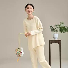 康妮雅女式长袖长裤套头套装