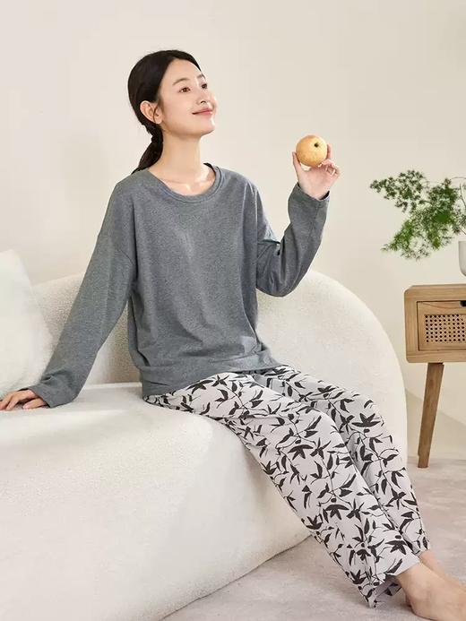 康妮雅女式长袖长裤套头套装 商品图4