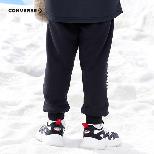 CONVERSE 冬 大童小童 儿童童装加绒长裤 CNVB-F7-F388 商品图3