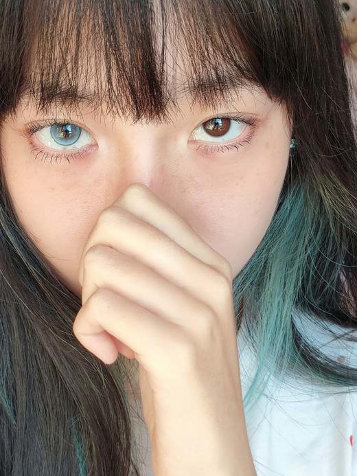 wecute  半年抛美瞳   晴空蓝 直径14.2mm 着色13.4mm 商品图1