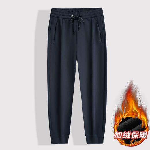 【新款DK】大依优型大码男装加绒束口小脚运动裤运动休闲长裤加肥加大弹力舒适 商品图6