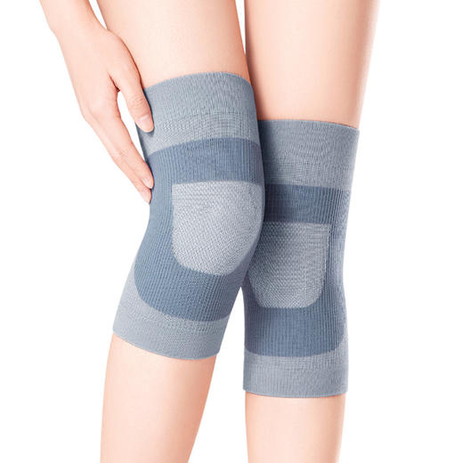 日本蚕丝护膝保暖内穿薄款运动护膝空调房深蹲跑步瑜伽护腿护具 商品图4
